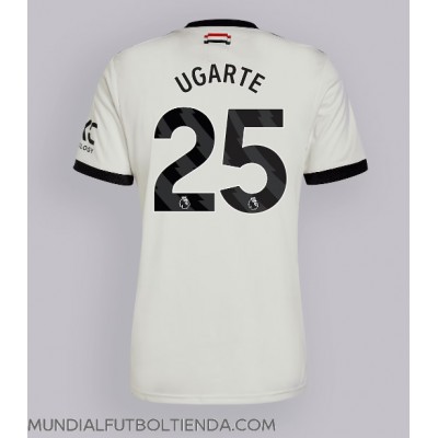 Camiseta Manchester United Manuel Ugarte #25 Tercera Equipación Replica 2024-25 mangas cortas Camiseta Manchester United Manuel Ugarte #25 Tercera Equipación Replica 2024-25 mangas cortas